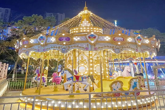 12 seats carousel rides