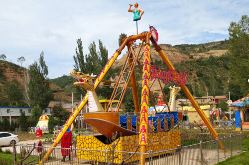 24 Seats Pirate Ships Carnival Rides for Outdoor Parks