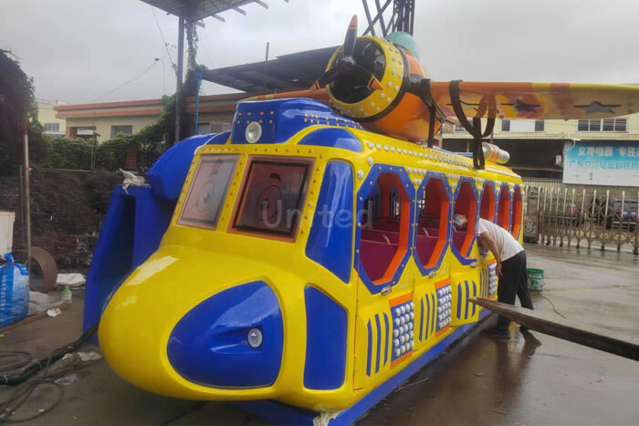 Airbus Thrill Carnival Rides for Sale Main Components