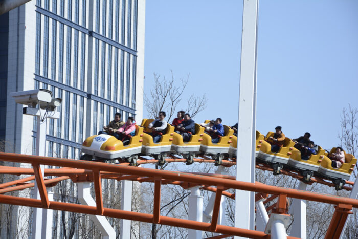 Apple Themed Small Roller Coaster for Sale