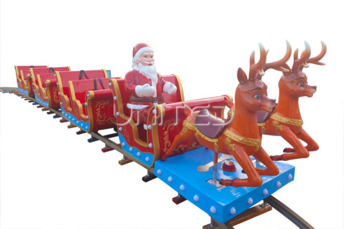 Christmas Themed Track Train Rides