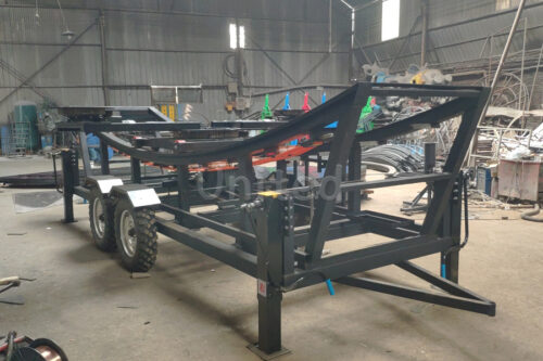 Custom Trailer Mounted Octopus Themed Flying Car Carnival Rides in Manufacturing