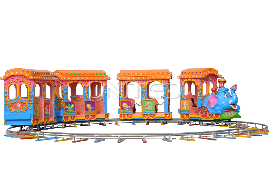 Elephant Themed Track Train Rides