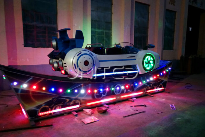 F1 Flying Car Rides With Lights