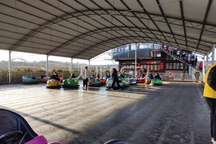 Ground Bumper Cars Set Places