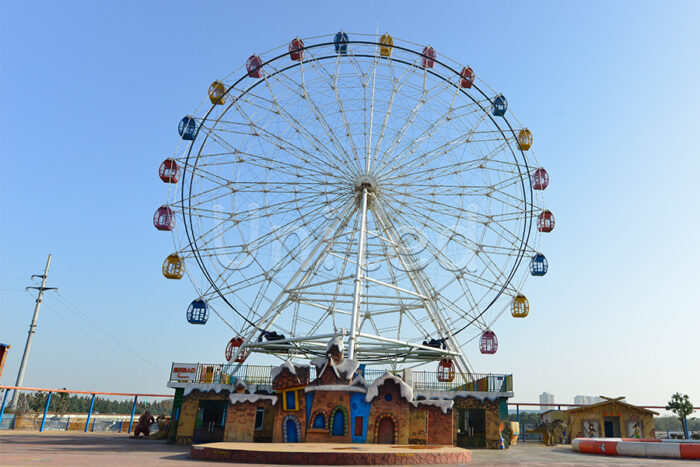 How to Install Big Wheel for Outdoor Parks