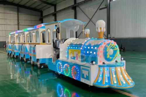 Ice Cream Themed Trackless Train Rides for Sale