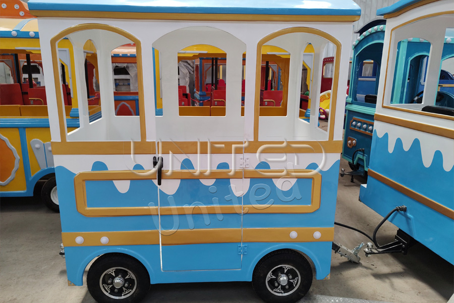 Ice Cream Themed Train Cabins