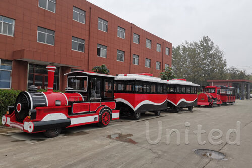 Luxury Tourist Electric Trackless Train Rides for Sale