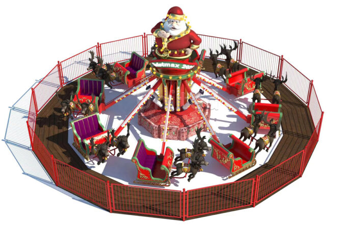 New Design Self Control Christmas Themed Rides