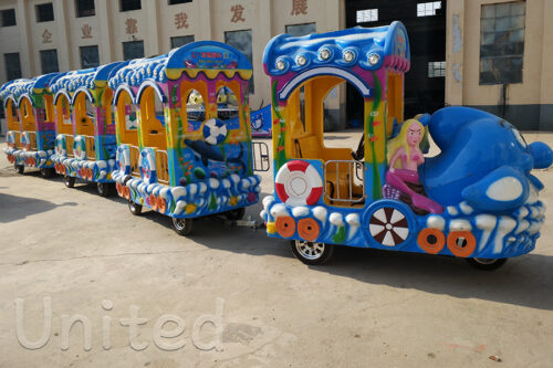 New Designed Small Kids Trackless Train Rides for Sale