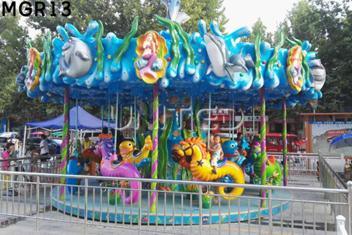 Ocean Themed 16 Seats Carousel