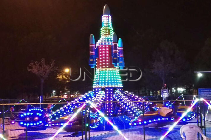 Self Control Airplane Rides with Lights