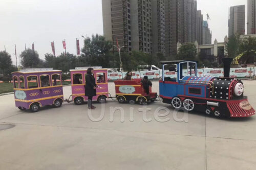 Thomas Themed Trackless Carnival Trains for Outdoor Parks