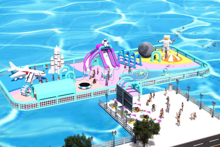 Water Park Inflatable Ride Design