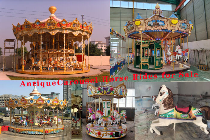 Antique Carousel Horse Rides for Sale