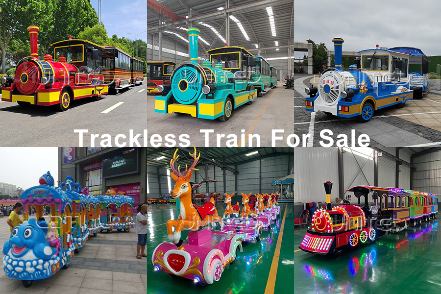 Trackless train for Sale